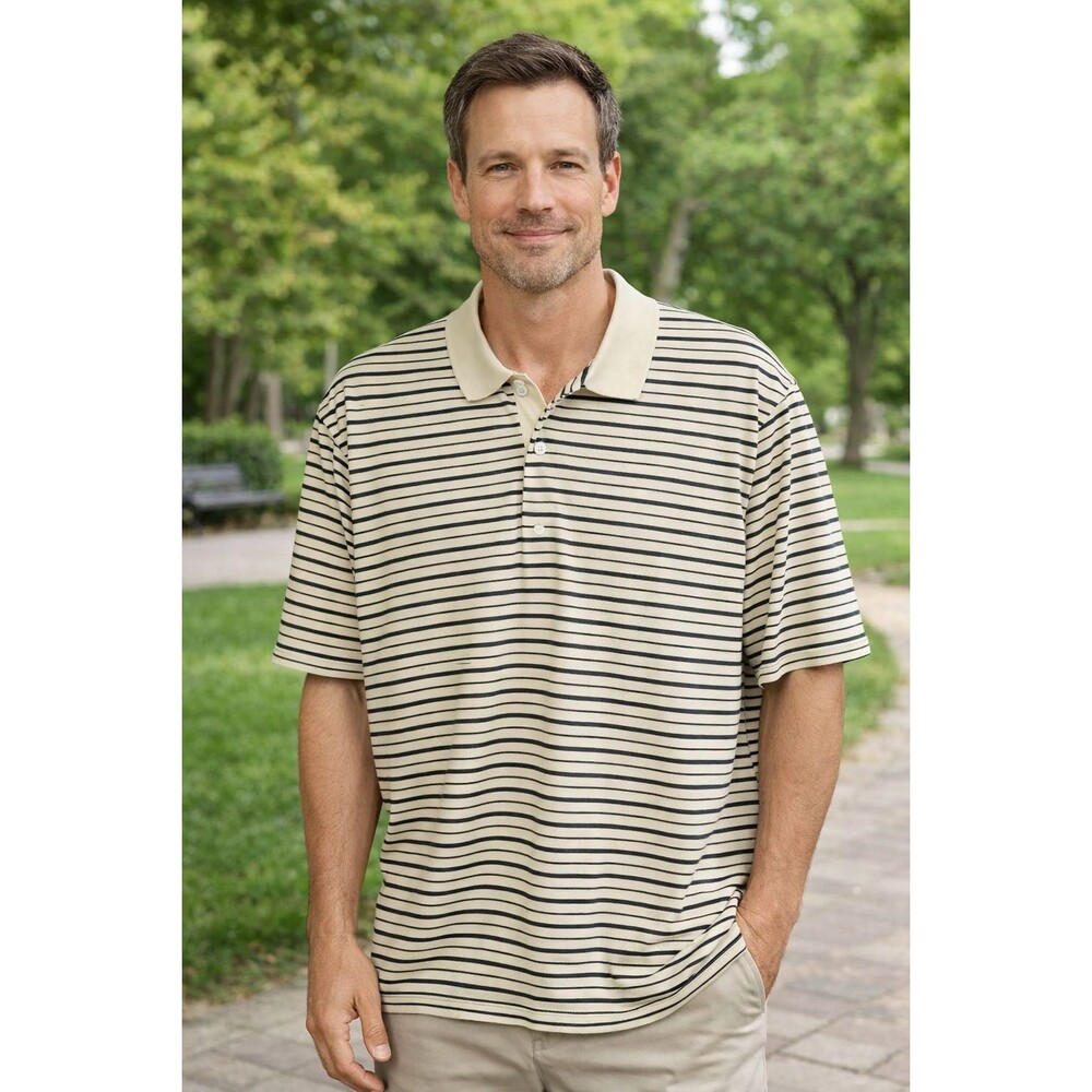 Greg Norman Play Dry XL Polo Shirt – Cool Comfort Meets Classic Style!